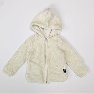 GAP Cream Fleece Hoodie for Kids